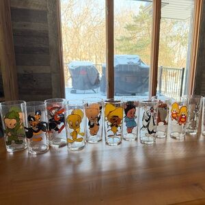 Looney Tunes Warner Bros Pepsi Vintage Glasses (14)